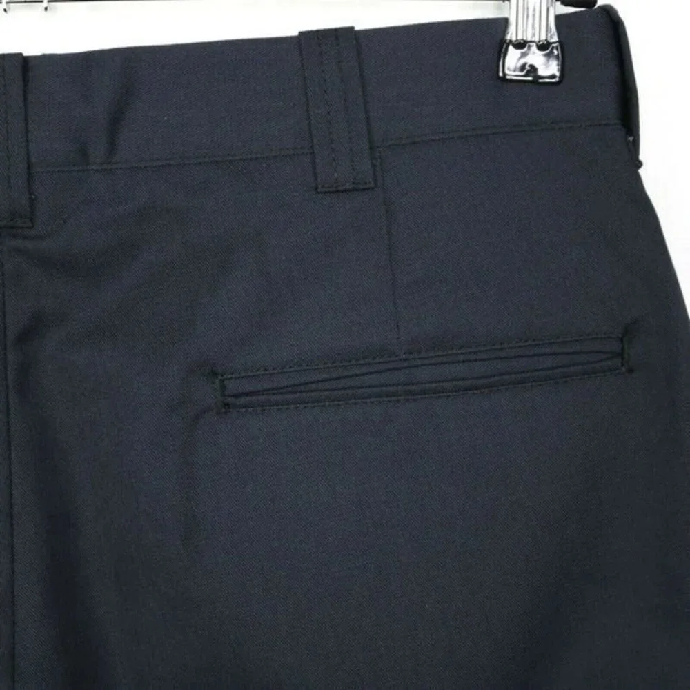 Flying Cross Fechheimer Mens Uniform Work‎ Pants Blue Unhemmed 34